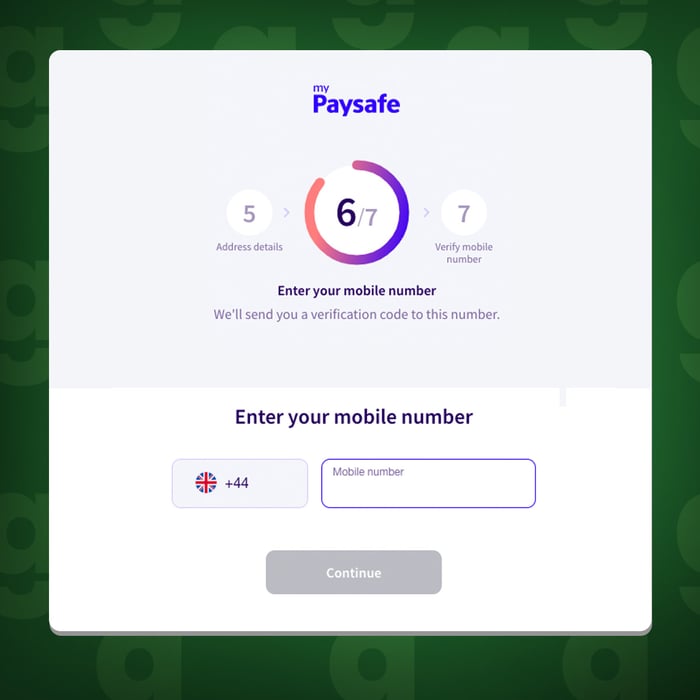 Your Mobile Number