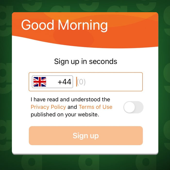 Your Mobile Number
