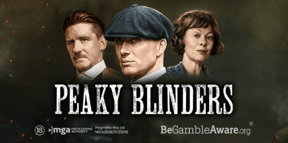 Peaky Blinders slot game from Pragmatic Play logo