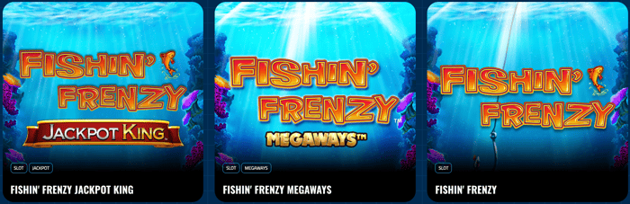 Fishin' Frenzy slots tiles