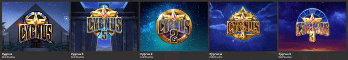 Cygnus seroes of Elk Studios slots at 32Red Casino