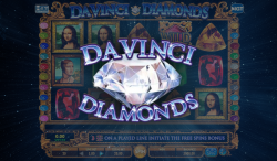 Online review of Da Vinci diamonds slot game